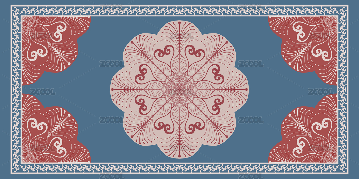 曼陀罗花纹（主预览-4660392） - 未分类 - 站酷设计师QP秋原创素材 - 站酷ZCOOL