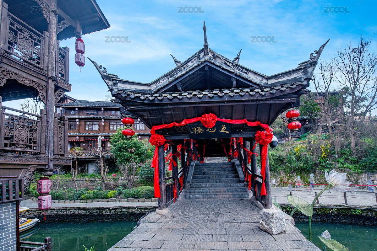 貴州凱里市下司古鎮(zhèn)蓮心橋（主預(yù)覽-5954114） - 未分類 - 站酷設(shè)計(jì)師小聊紳士原創(chuàng)素材 - 站酷ZCOOL