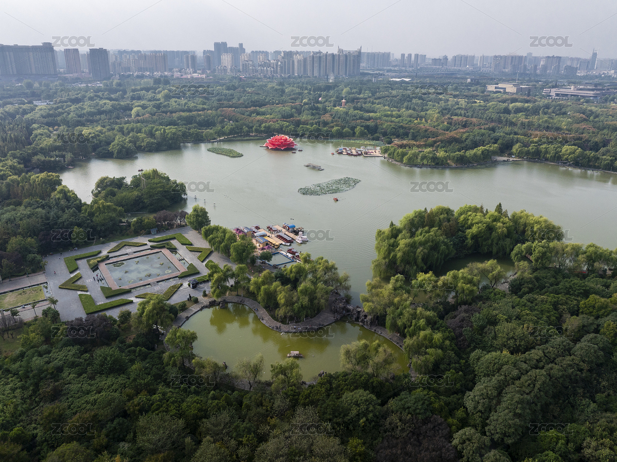 河南省洛陽(yáng)市隋唐城遺址植物園航拍圖片（主預(yù)覽-9551896） - 未分類 - 站酷設(shè)計(jì)師hbsjzyjh原創(chuàng)素材 - 站酷ZCOOL