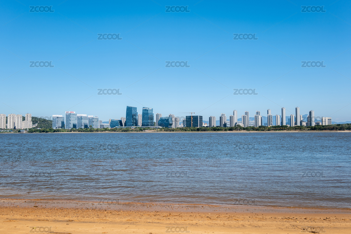 福州閩江的水面沙灘與現(xiàn)代化城市建筑發(fā)展（主預(yù)覽-12365683） - 未分類 - 站酷設(shè)計(jì)師ian12138原創(chuàng)素材 - 站酷ZCOOL