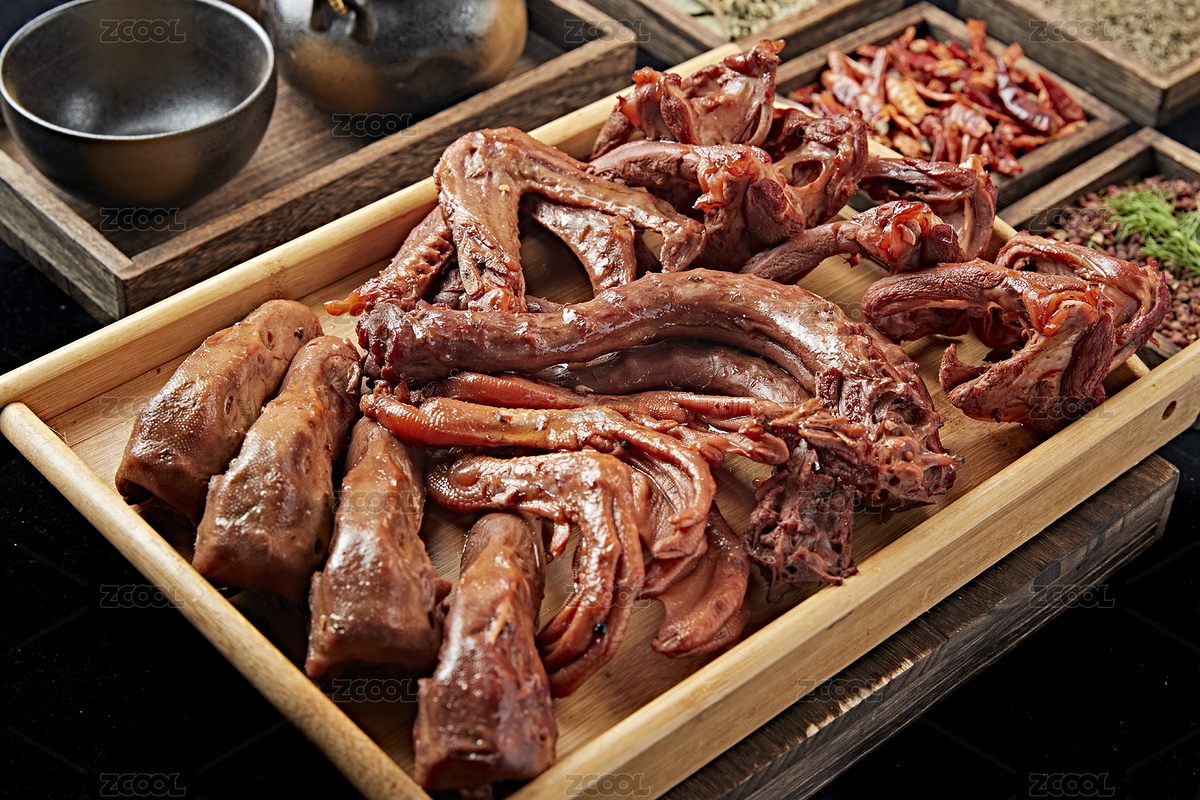 鹵味鴨貨拼盤（主預覽-3008264） - 未分類 - 站酷設計師藍太陽TNT原創(chuàng)素材 - 站酷ZCOOL