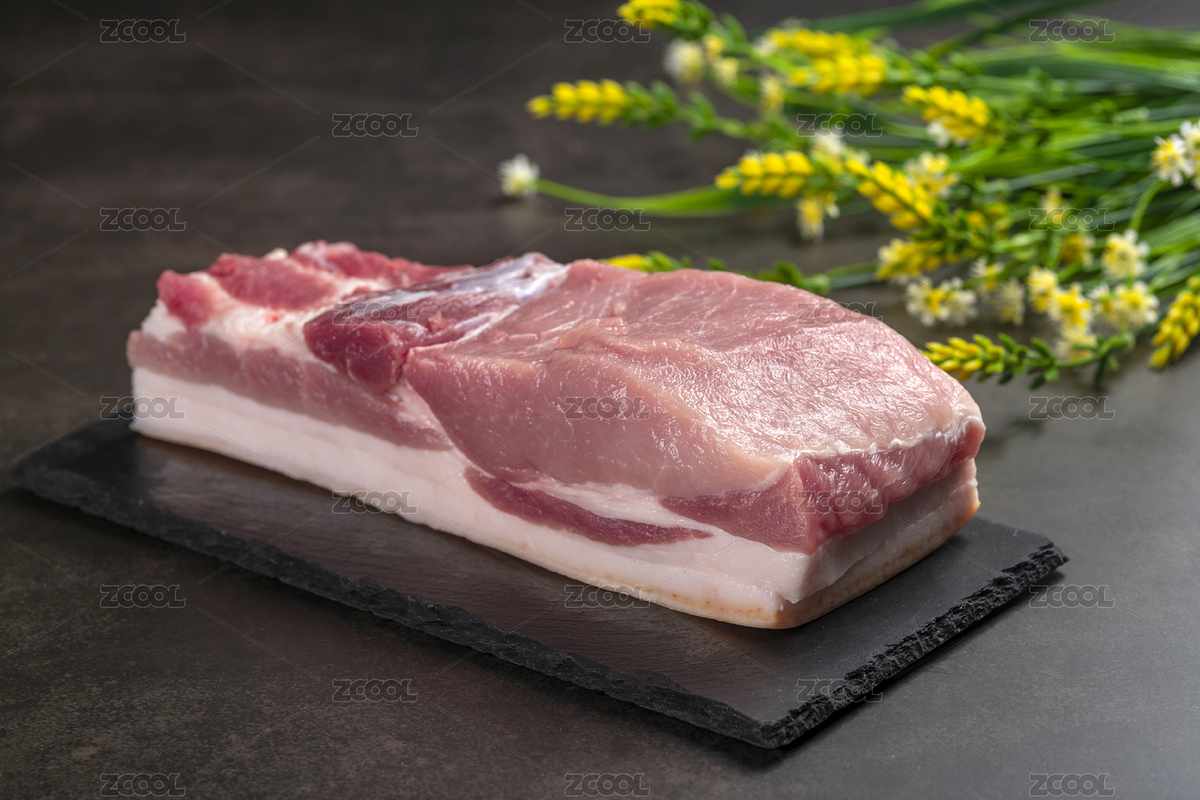 一块带皮猪五花肉特写（主预览-7472191） - 未分类 - 站酷设计师金翅大鹏原创素材 - 站酷ZCOOL