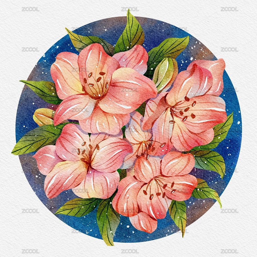 百合花（主预览-1412495） - 未分类 - 站酷设计师Z75468209原创素材 - 站酷ZCOOL