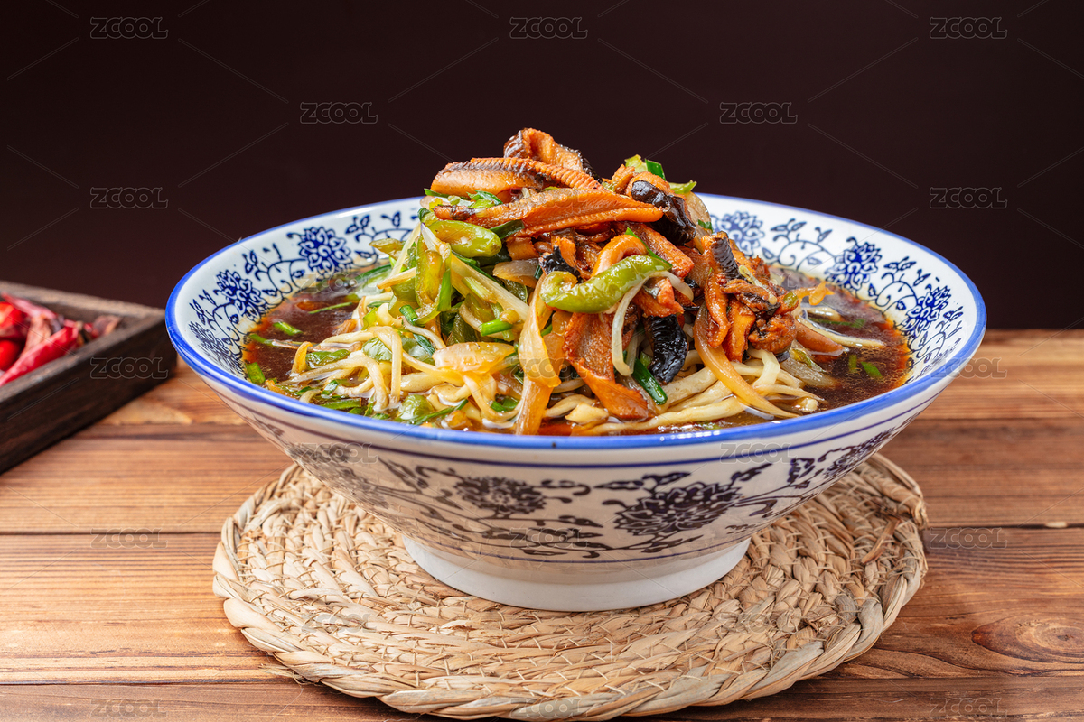 美味青椒鱔魚面（主預覽-11972030） - 未分類 - 站酷設計師核桃蘇本蘇原創(chuàng)素材 - 站酷ZCOOL