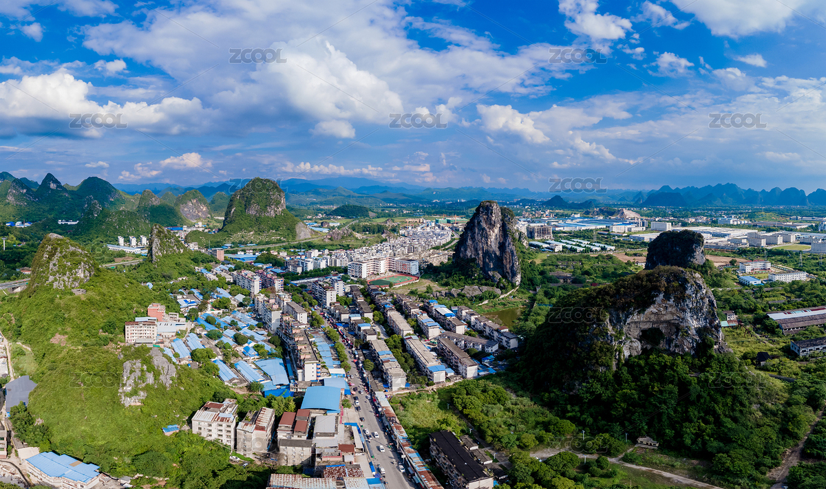 廣西桂林市國家高新區(qū)航拍風(fēng)光（主預(yù)覽-8948291） - 未分類 - 站酷設(shè)計(jì)師明湖水原創(chuàng)素材 - 站酷ZCOOL