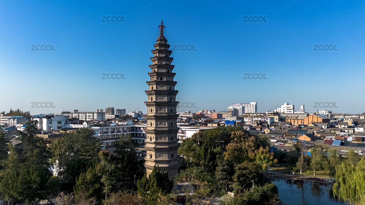 中國安徽省蒙城縣宋代萬佛塔園林建筑景觀（主預(yù)覽-8715428） - 未分類 - 站酷設(shè)計師贊贊尼原創(chuàng)素材 - 站酷ZCOOL