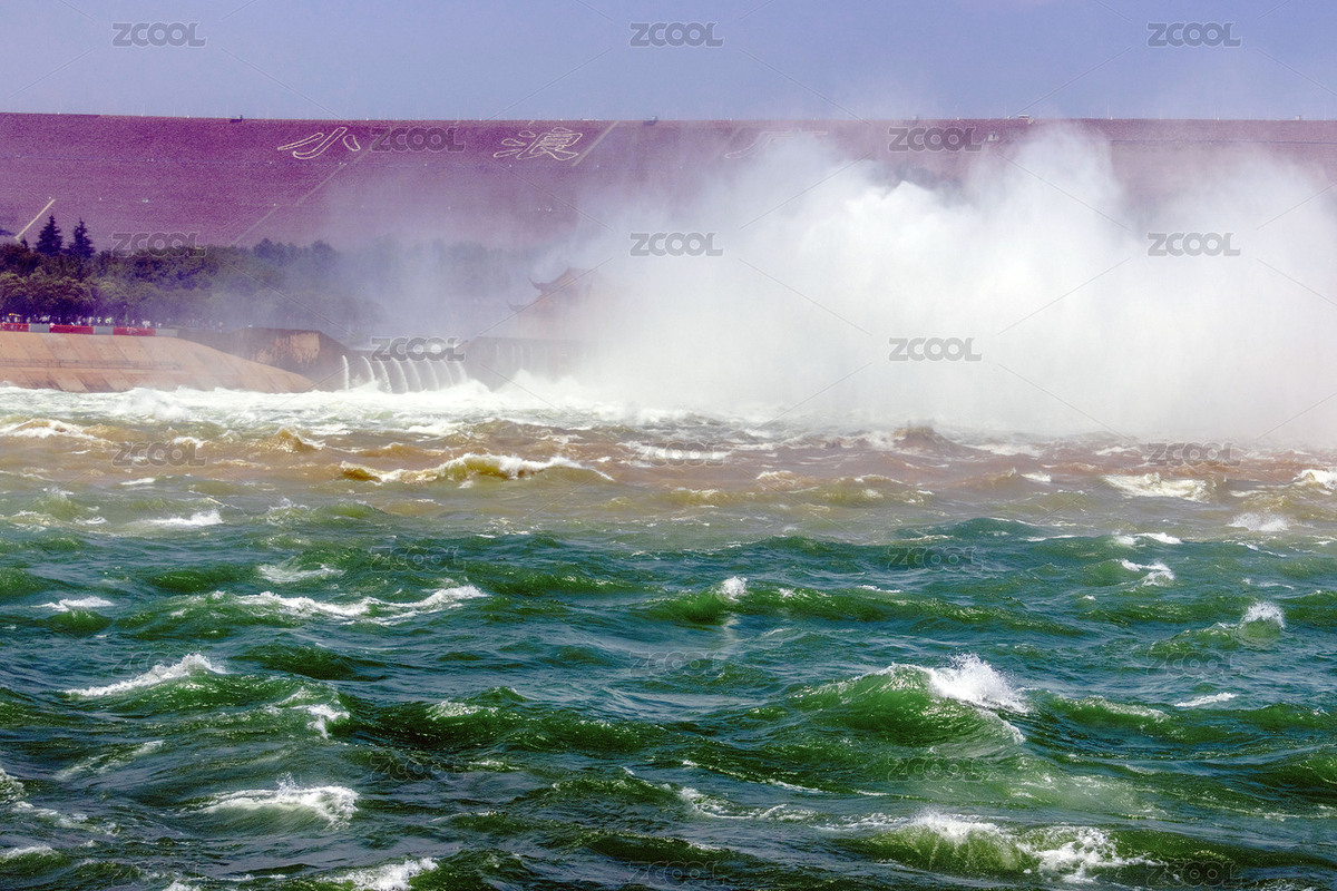 河南濟源黃河小浪底第30次調(diào)水調(diào)沙（主預(yù)覽-11112383） - 未分類 - 站酷設(shè)計師hnwzr原創(chuàng)素材 - 站酷ZCOOL