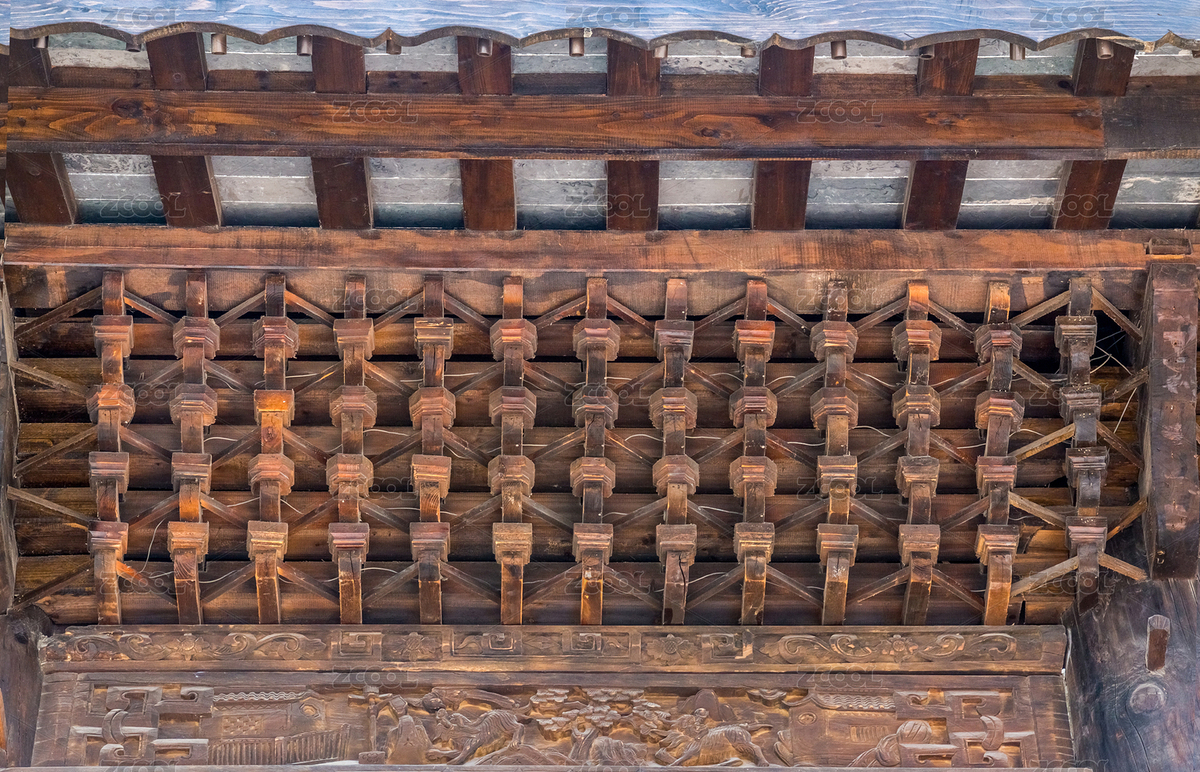 徽派民宅房梁斗拱木雕工藝裝飾建筑（主預(yù)覽-4259032） - 未分類 - 站酷設(shè)計師贊贊尼原創(chuàng)素材 - 站酷ZCOOL