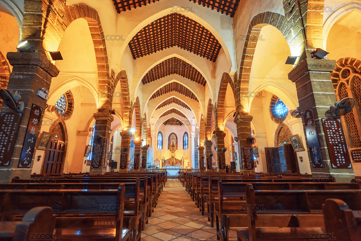 潿洲島圣塘天主教堂建筑風(fēng)景（主預(yù)覽-2188651） - 未分類 - 站酷設(shè)計師一本藍(lán)原創(chuàng)素材 - 站酷ZCOOL