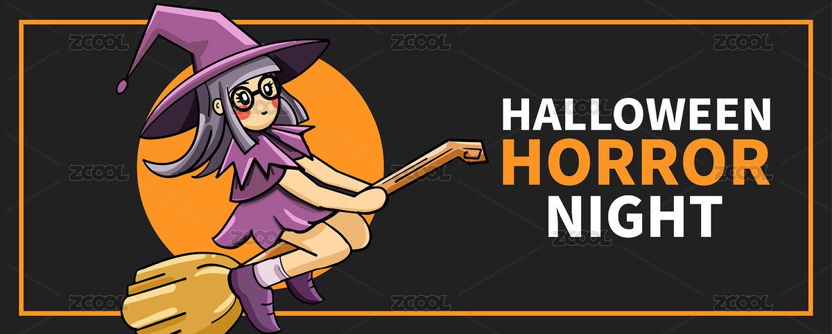 万圣节海报插画设计（主预览-1042376） - 未分类 - 站酷设计师大田俊后生原创素材 - 站酷ZCOOL