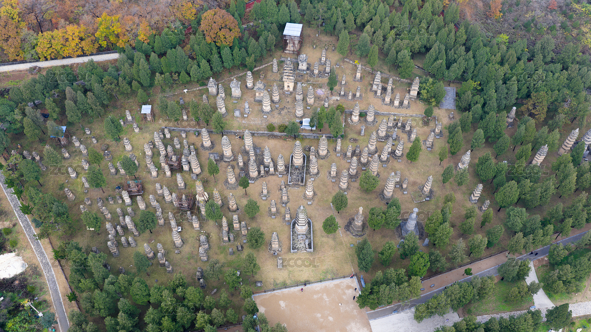 河南鄭州嵩山少林塔林秋日層林盡染美如畫（主預(yù)覽-12405833） - 未分類 - 站酷設(shè)計(jì)師赤橙伽楠原創(chuàng)素材 - 站酷ZCOOL