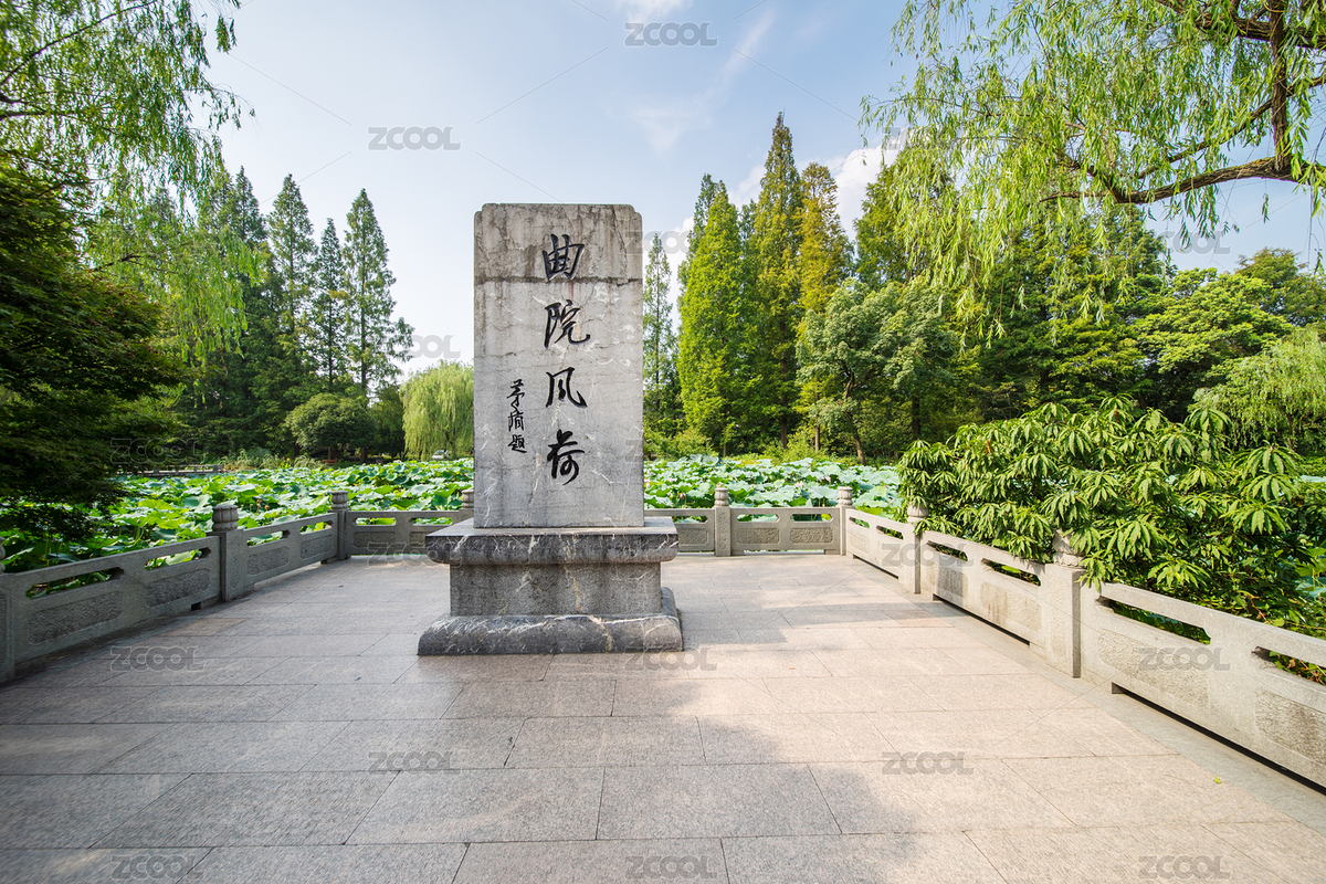 曲院風(fēng)荷（主預(yù)覽-2282481） - 未分類 - 站酷設(shè)計(jì)師口口Hyman原創(chuàng)素材 - 站酷ZCOOL