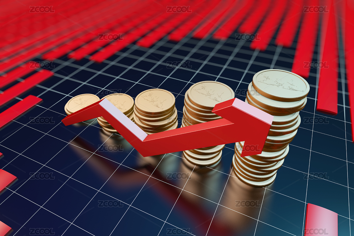 金幣與箭頭Gold coin with the arrow（主預覽-7629546） - 未分類 - 站酷設計師yongheng1996原創(chuàng)素材 - 站酷ZCOOL