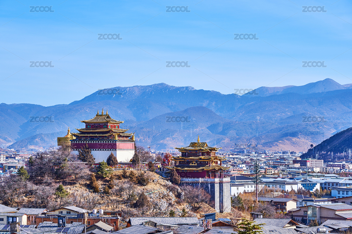 中国云南香格里拉独克宗古城（主预览-8057462） - 未分类 - 站酷设计师秦岭101原创素材 - 站酷ZCOOL