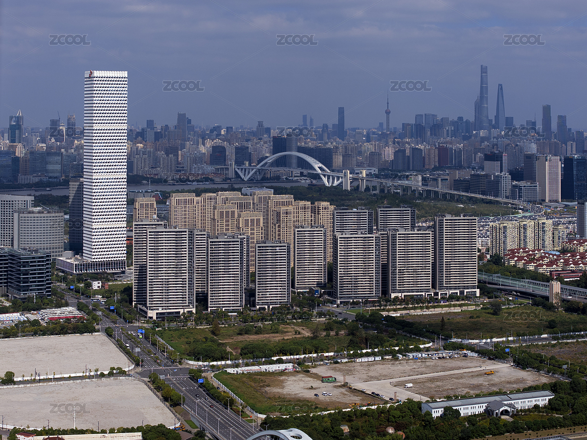 中国上海后滩SK大厦航拍城市建筑风光（主预览-8248816） - 未分类 - 站酷设计师lokya原创素材 - 站酷ZCOOL