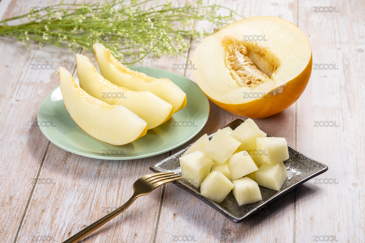 夏季水果黃河蜜瓜特寫（主預覽-8884504） - 未分類 - 站酷設計師金翅大鵬原創(chuàng)素材 - 站酷ZCOOL