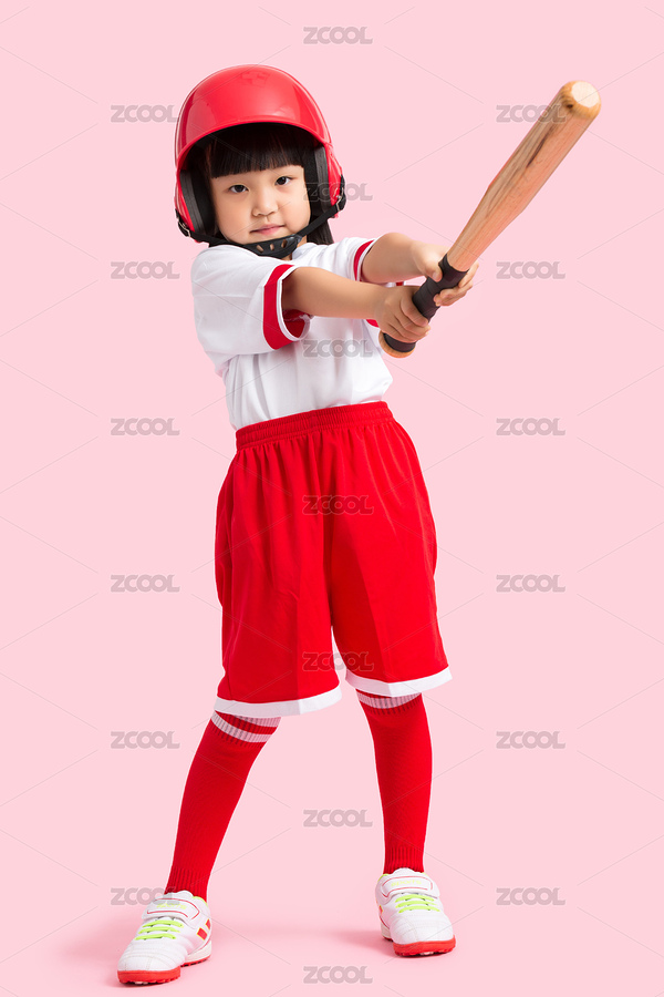 做出击打棒球动作的小女孩（主预览-1407337） - 未分类 - 站酷设计师lilyhello原创素材 - 站酷ZCOOL