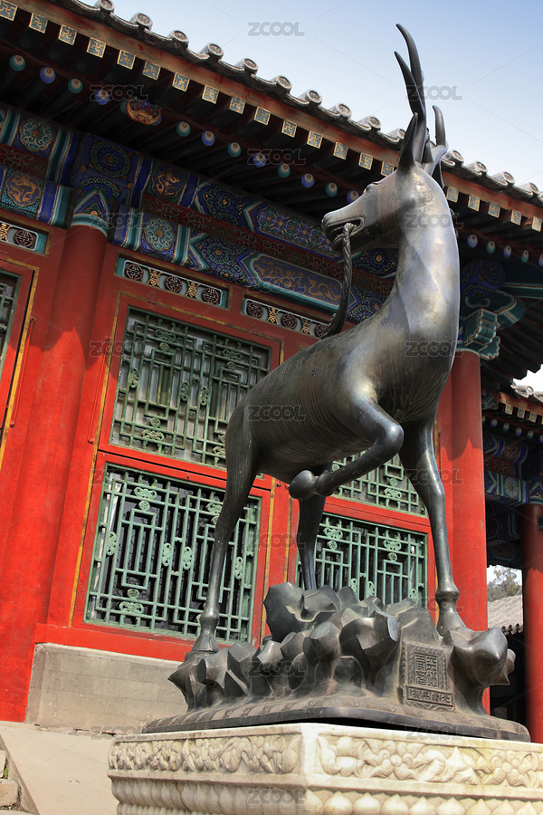 頤和園樂壽堂前的銅鹿（主預覽-4572613） - 未分類 - 站酷設(shè)計師yinxiangzhe原創(chuàng)素材 - 站酷ZCOOL