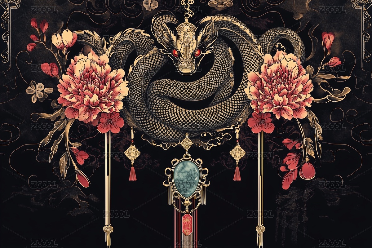 蛇年生肖艺术工艺品设计（主预览-4961861） - 未分类 - 站酷设计师万物视觉原创素材 - 站酷ZCOOL