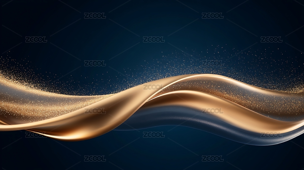 金色光影波纹（主预览-9699225） - 未分类 - 站酷设计师之之也也原创素材 - 站酷ZCOOL