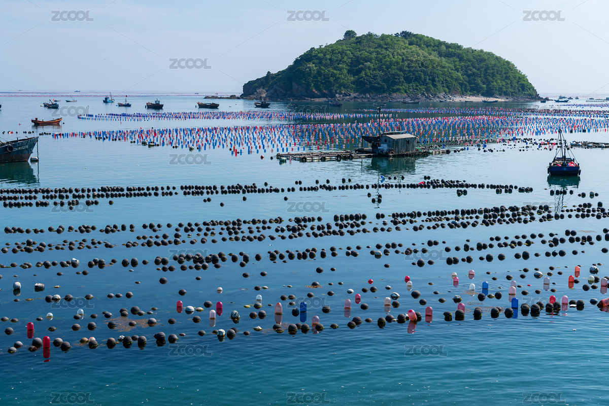 大连市长海县长山岛海水养殖场（主预览-6232697） - 未分类 - 站酷设计师尘木1原创素材 - 站酷ZCOOL