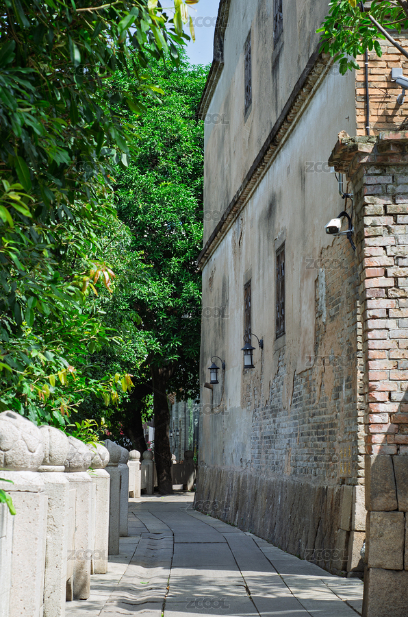 福州上下杭景區(qū)古舊街道旁的綠植與石砌建筑（主預(yù)覽-12622767） - 未分類 - 站酷設(shè)計(jì)師云海路漫漫原創(chuàng)素材 - 站酷ZCOOL