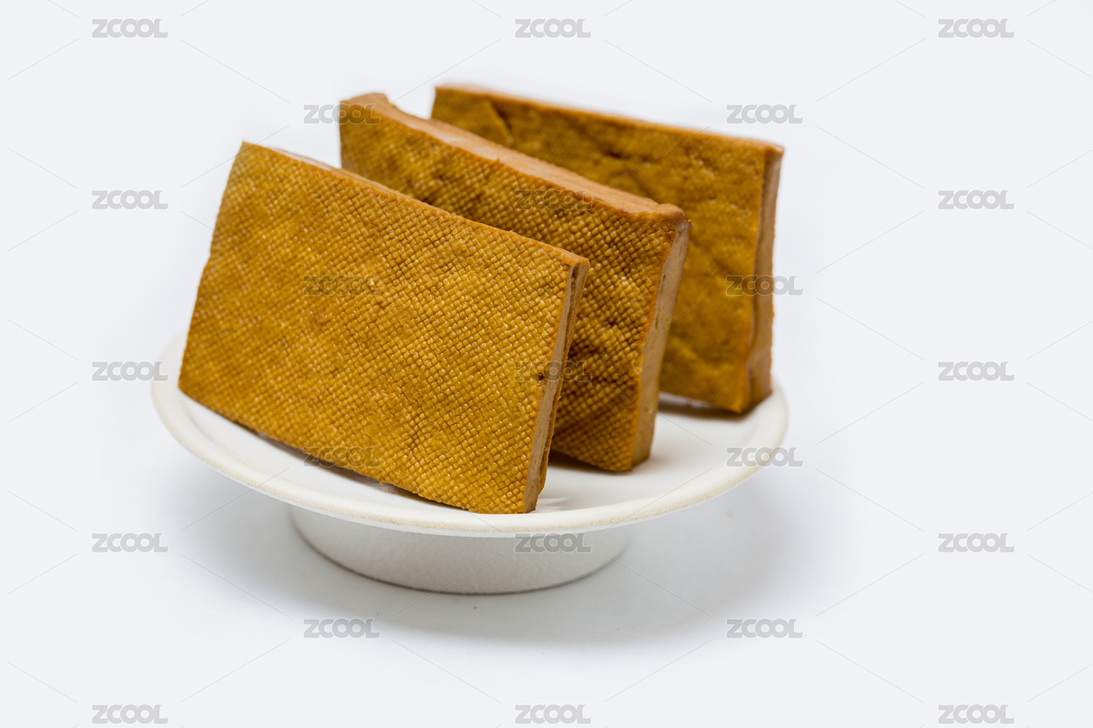 白色瓷碟上的三片黄色豆干（主预览-5902109） - 未分类 - 站酷设计师CityWalkers原创素材 - 站酷ZCOOL