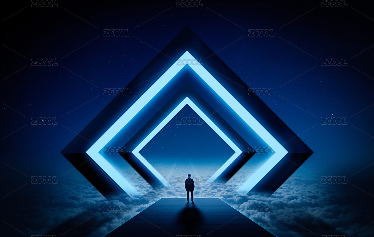 PS creative synthesis scene/Science fiction