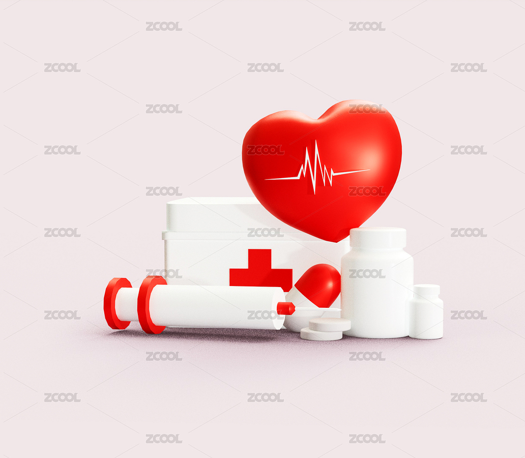 3D渲染醫(yī)療藥物用品（主預覽-3132130） - 未分類 - 站酷設計師無邊苦海原創(chuàng)素材 - 站酷ZCOOL