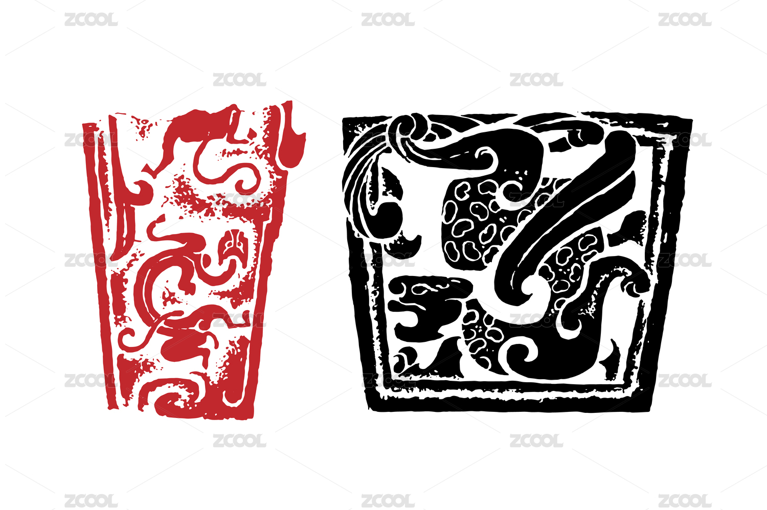 中国古代传统纹饰图案