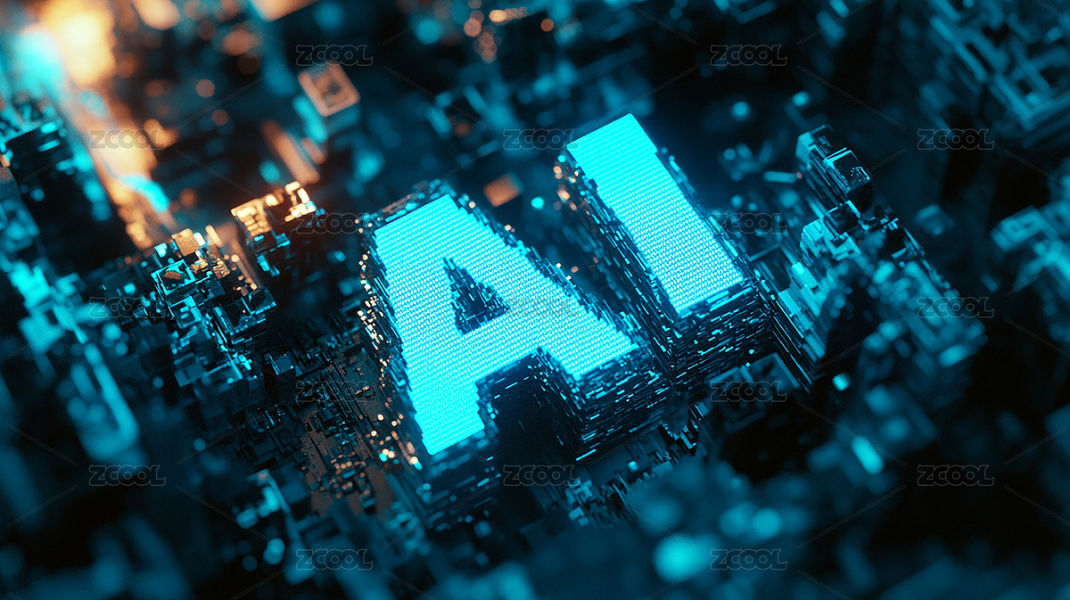 AI人工智能概念插圖（主預(yù)覽-9006672） - 未分類 - 站酷設(shè)計(jì)師像素?zé)跞庠瓌?chuàng)素材 - 站酷ZCOOL