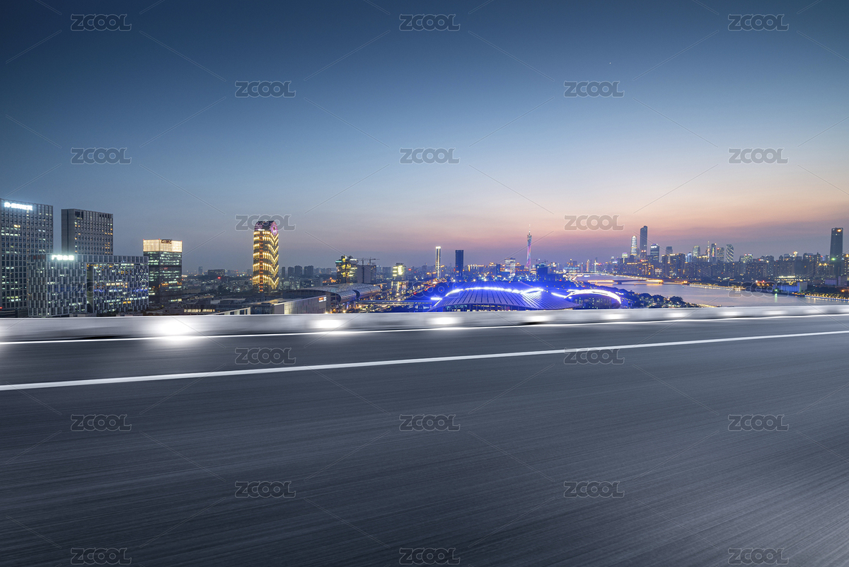 地平线中国广东广州珠江新城CBD道理地面（主预览-8276463） - 未分类 - 站酷设计师木衣森林原创素材 - 站酷ZCOOL