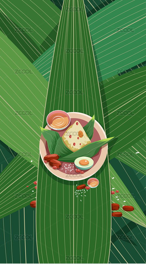 端午节粽子海报（主预览-7423952） - 未分类 - 站酷设计师迟遇原创素材 - 站酷ZCOOL