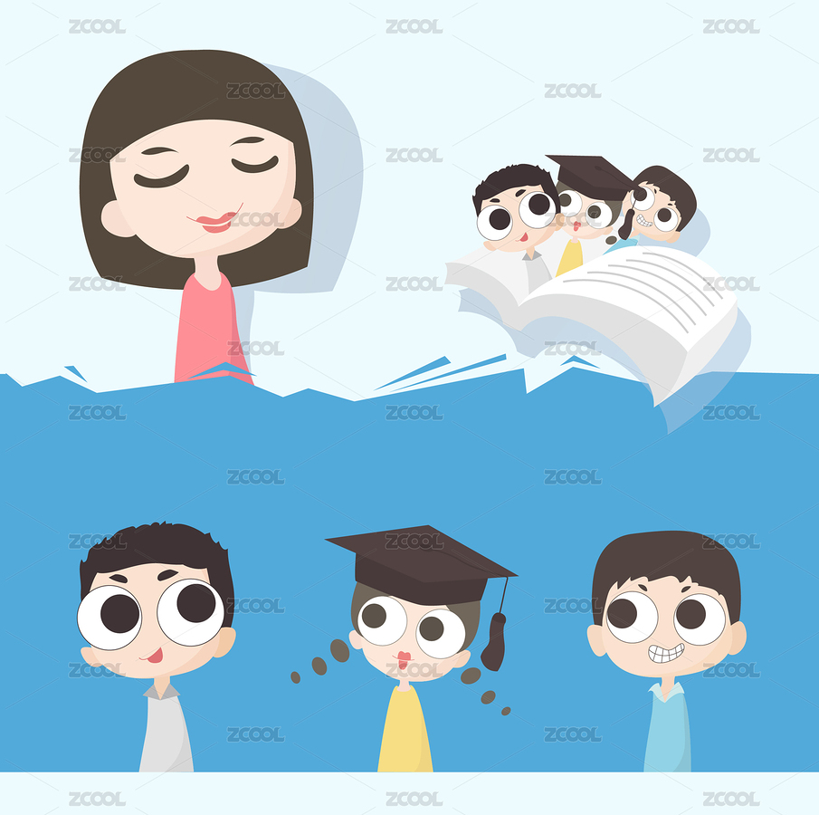 Q版学生老师（主预览-6001066） - 未分类 - 站酷设计师wyyzxgg原创素材 - 站酷ZCOOL