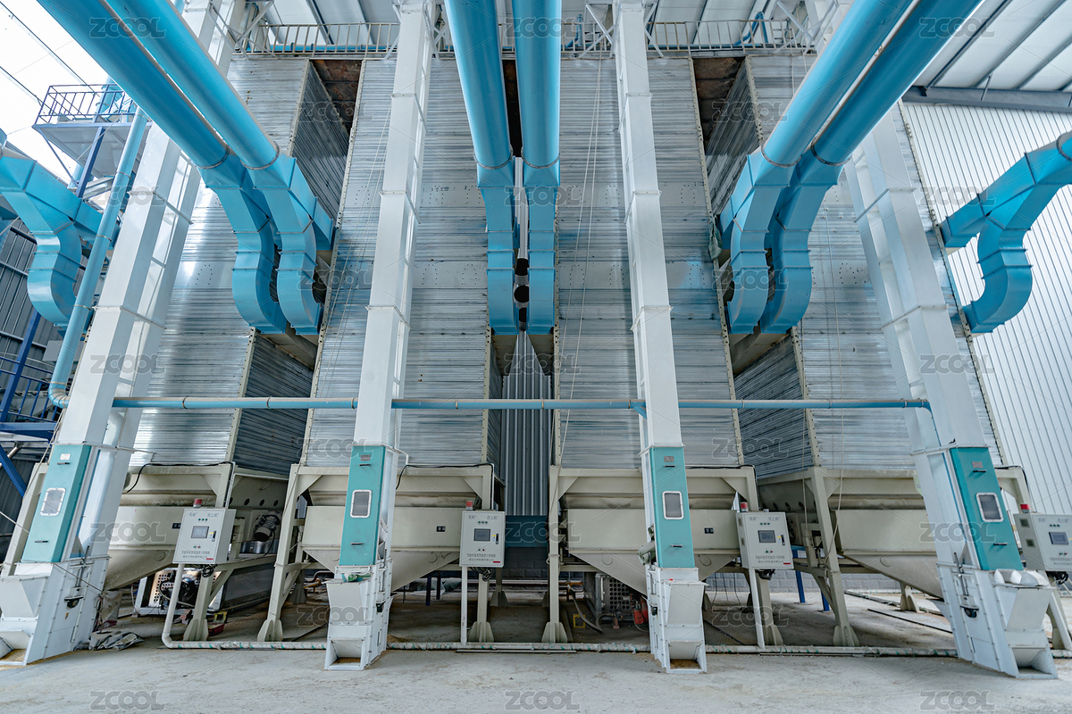 粮食加工企业车间的内部设备局部（主预览-2980632） - 未分类 - 站酷设计师只取一瓢原创素材 - 站酷ZCOOL