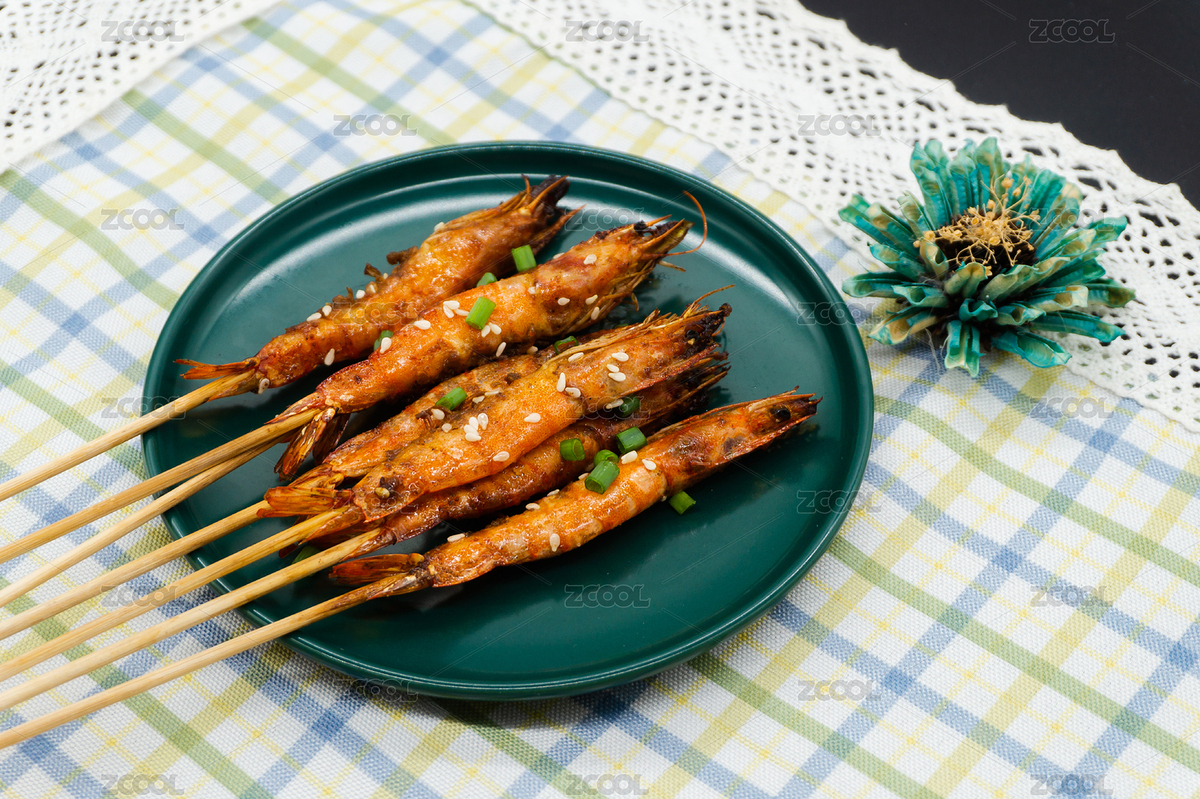 黑色背景燒烤美食烤大蝦特寫（主預(yù)覽-8448284） - 未分類 - 站酷設(shè)計(jì)師范范0809原創(chuàng)素材 - 站酷ZCOOL