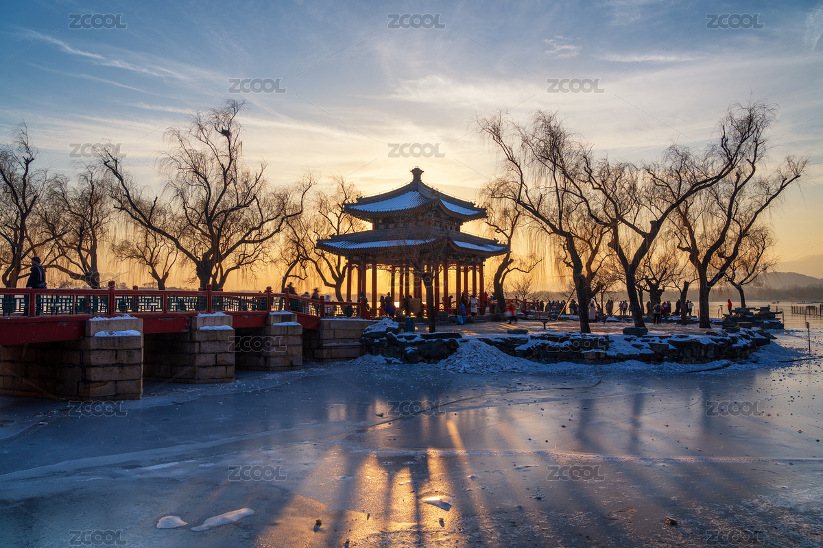 雪后颐和园万春亭黄昏日落时分的唯美光影（主预览-8798180） - 未分类 - 站酷设计师why2husky原创素材 - 站酷ZCOOL