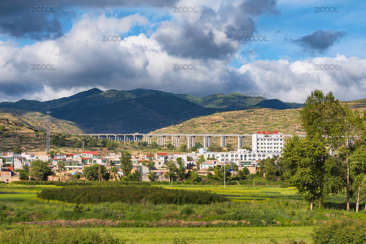 中國甘肅定西山村風(fēng)光（主預(yù)覽-866782） - 未分類 - 站酷設(shè)計師西部影匠原創(chuàng)素材 - 站酷ZCOOL