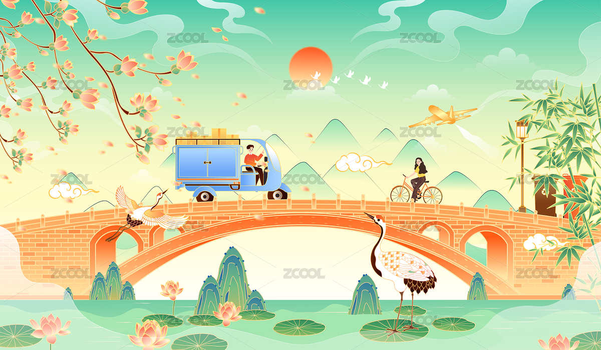 正在配送快遞的快遞員矢量插畫（主預(yù)覽-957370） - 未分類 - 站酷設(shè)計師晚風(fēng)在畫畫原創(chuàng)素材 - 站酷ZCOOL