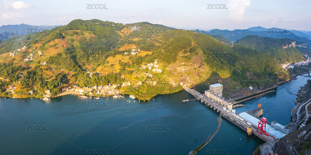 红水河大化岩滩水利枢纽湖光山色（主预览-6892614） - 未分类 - 站酷设计师梁杰Ljie原创素材 - 站酷ZCOOL