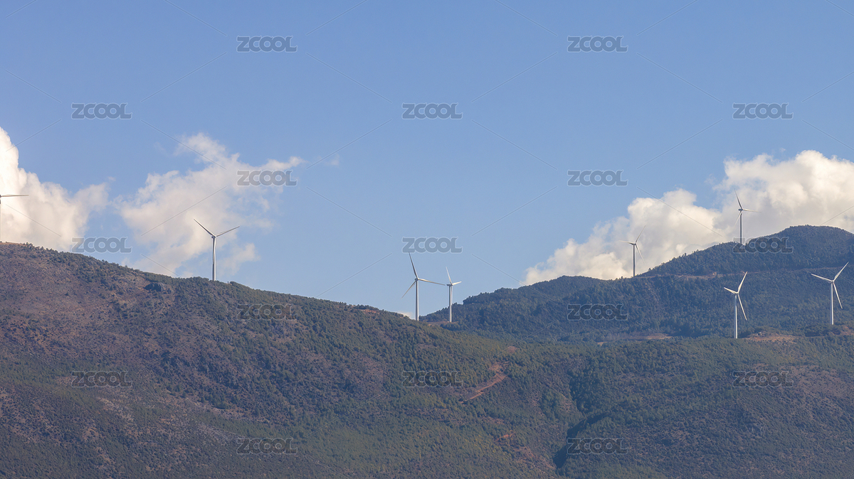 高山风车发电（主预览-6350663） - 未分类 - 站酷设计师QJ世界原创素材 - 站酷ZCOOL