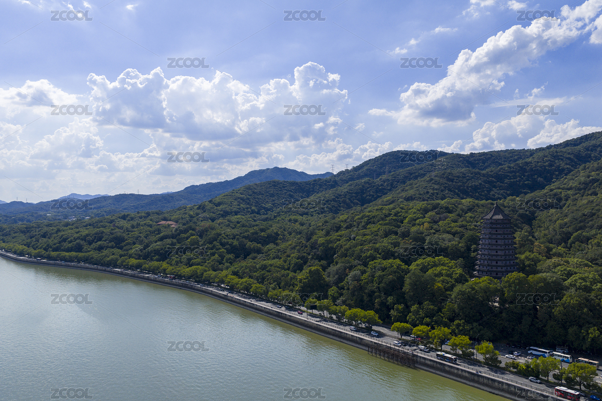 杭州六和塔航拍（主預(yù)覽-11388698） - 未分類 - 站酷設(shè)計(jì)師初小夏夏原創(chuàng)素材 - 站酷ZCOOL