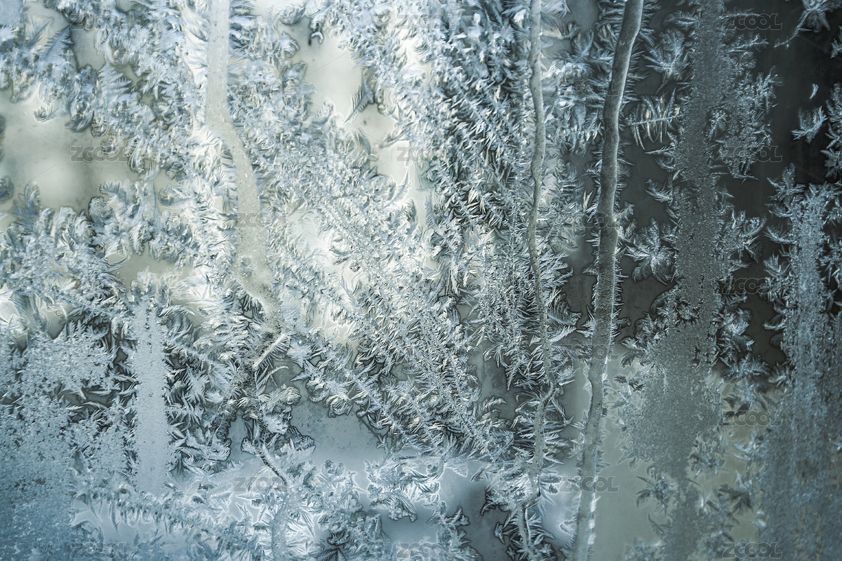 冬日嚴(yán)寒下窗戶上的冰花（主預(yù)覽-9076984） - 未分類 - 站酷設(shè)計(jì)師Robin綠綠君原創(chuàng)素材 - 站酷ZCOOL