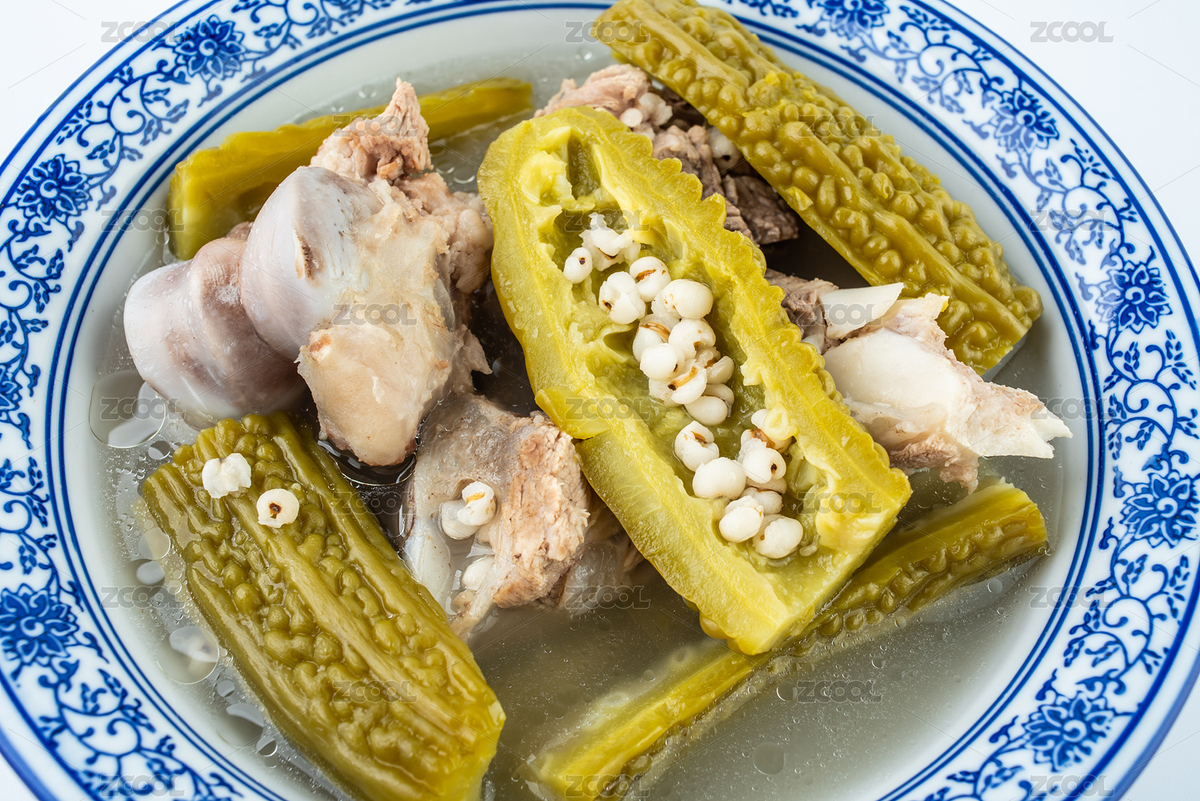 廣東老火靚湯薏米苦瓜豬骨湯（主預(yù)覽-2544585） - 未分類 - 站酷設(shè)計師風暴麗麗原創(chuàng)素材 - 站酷ZCOOL