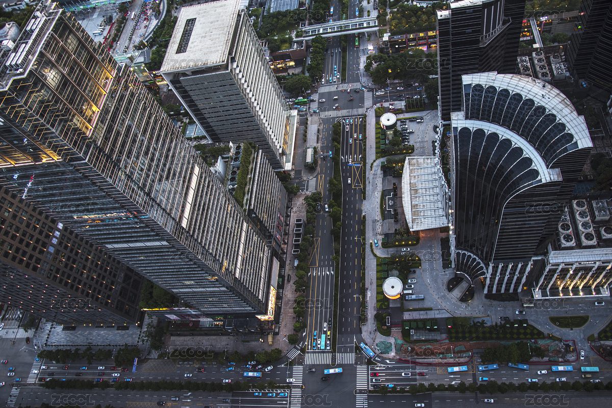 在中國深圳城市建筑大廈頂層向下俯視大樓街道（主預(yù)覽-8860916） - 未分類 - 站酷設(shè)計(jì)師汪流全原創(chuàng)素材 - 站酷ZCOOL