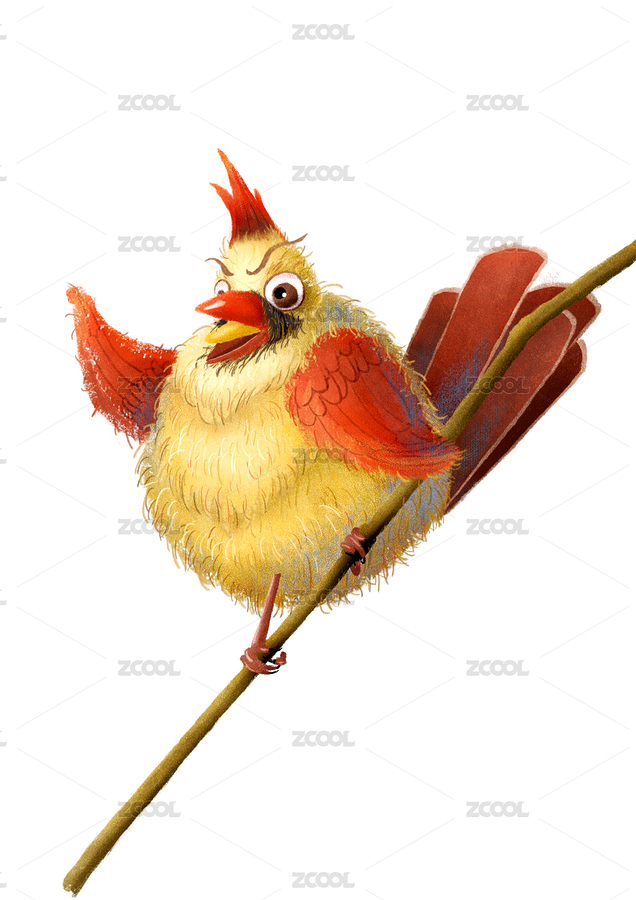 爭論的小萌鳥（主預(yù)覽-7612861） - 未分類 - 站酷設(shè)計師愛畫畫的尤尤原創(chuàng)素材 - 站酷ZCOOL