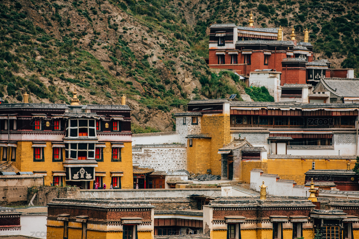 中國甘肅甘南拉卜楞寺（主預覽-3245332） - 未分類 - 站酷設計師wang0314原創(chuàng)素材 - 站酷ZCOOL