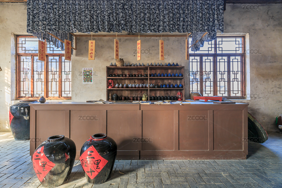 红高粱影视城客栈场景（主预览-8164104） - 未分类 - 站酷设计师秋影随风原创素材 - 站酷ZCOOL