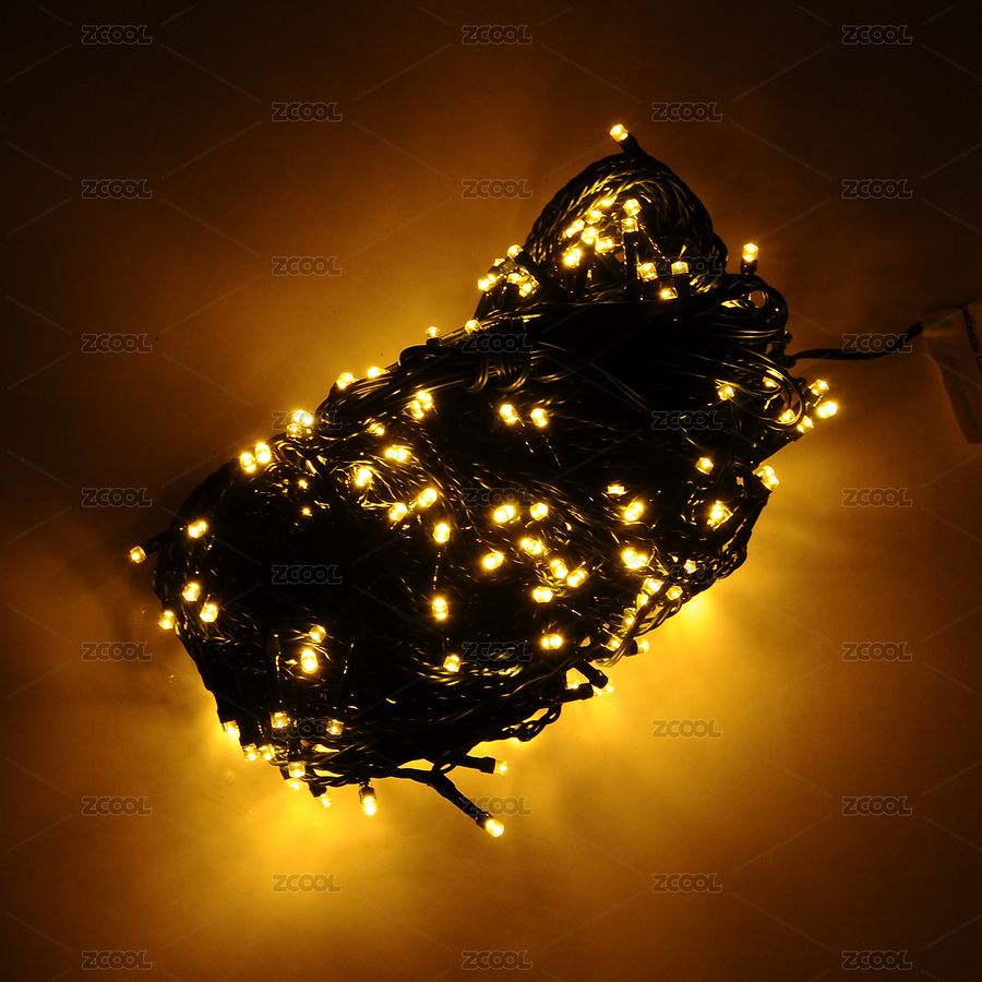 点亮的防水太阳能LED满天星装饰灯串（主预览-8311879） - 未分类 - 站酷设计师羊圈有青草原创素材 - 站酷ZCOOL