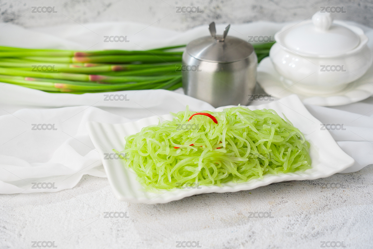 萵筍美食涼拌萵筍絲涼拌筍絲（主預(yù)覽-7524684） - 未分類 - 站酷設(shè)計師安147123原創(chuàng)素材 - 站酷ZCOOL
